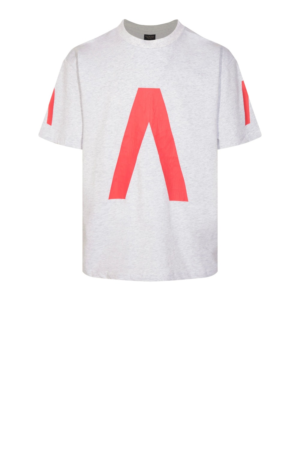 발렌시아가 로고 프린트 반팔