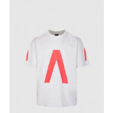 발렌시아가 로고 프린트 반팔