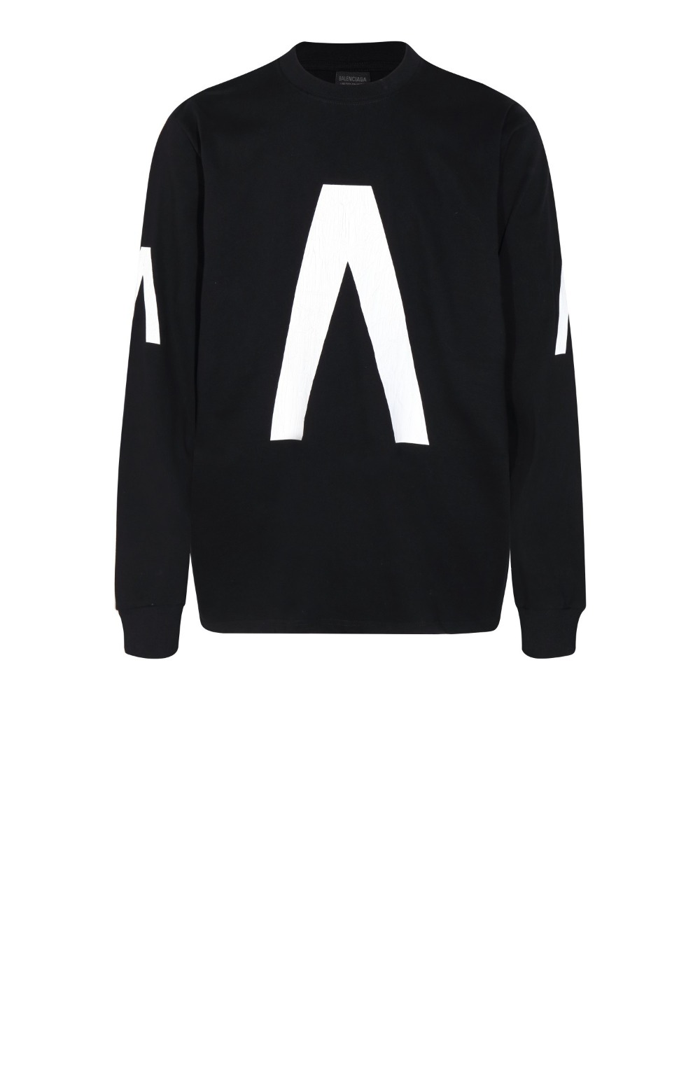 발렌시아가 로고 프린트 반팔