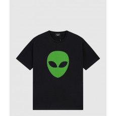 발렌시아가 로고 프린트 반팔