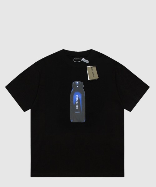 발렌시아가 로고 프린트 반팔