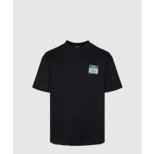 발렌시아가 로고 프린트 반팔