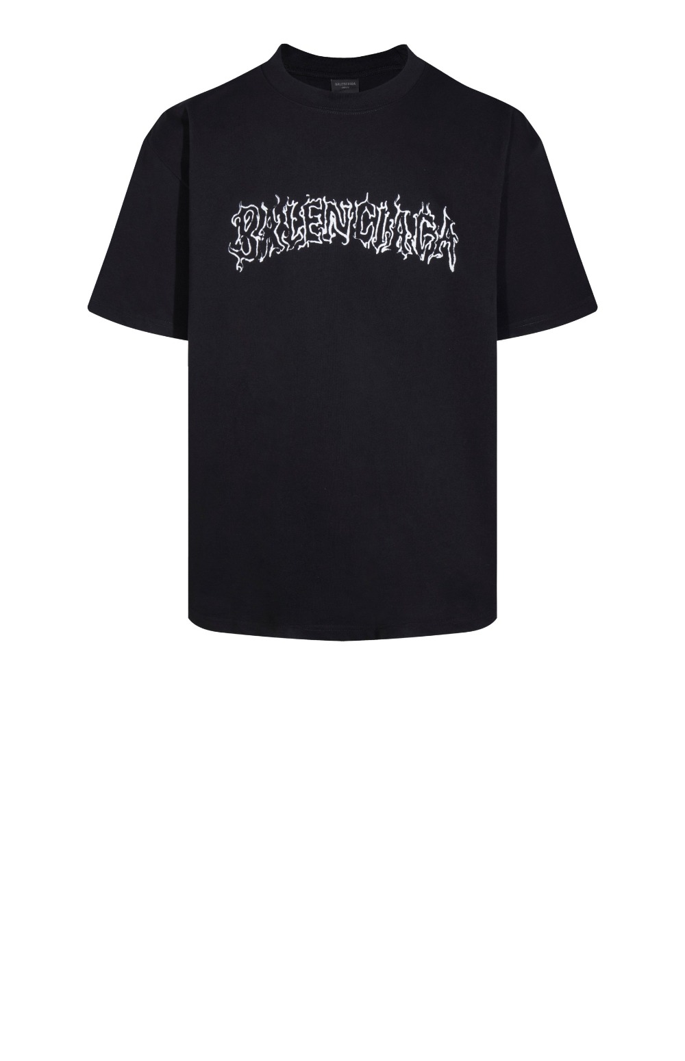 발렌시아가 로고 프린트 반팔