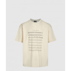 발렌시아가 로고 프린트 반팔