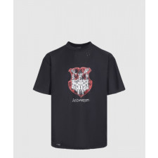 발렌시아가 로고 프린트 반팔