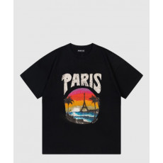 발렌시아가 로고 프린트 반팔