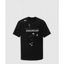 발렌시아가 로고 프린트 반팔