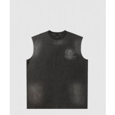 발렌시아가 로고 민소매 톱