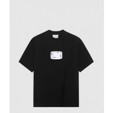 발렌시아가 로고 프린트 반팔