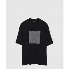 발렌시아가 로고 프린트 반팔