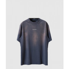 발렌시아가 로고 프린트 반팔