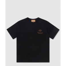 발렌시아가 로고 프린트 반팔