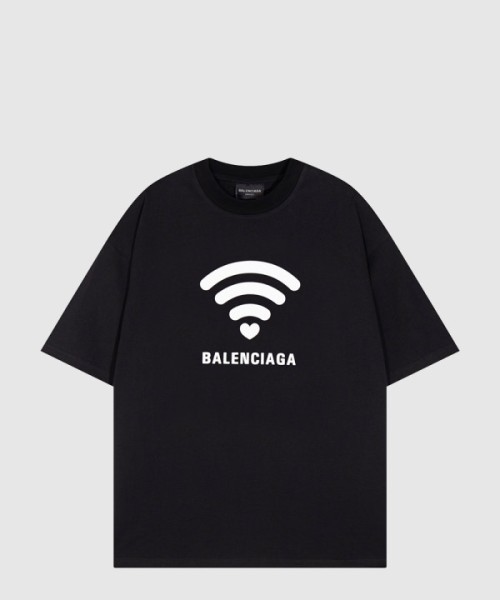 발렌시아가 고 프린트 반팔