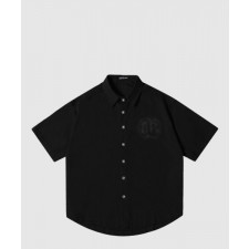 발렌시아가 로고 프린트 반팔