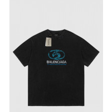 발렌시아가 플라워 코튼 톱