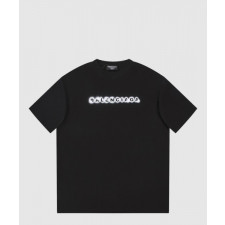 발렌시아가 로고 프린트 반팔