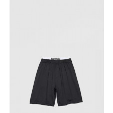 발렌시아가 드로스트링 로고 밴드 쇼츠