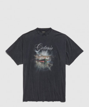 발렌시아가 게타리아 오버사이즈 티셔츠