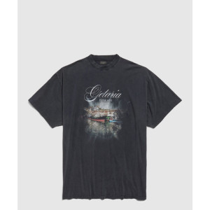 발렌시아가 게타리아 오버사이즈 티셔츠