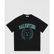 발렌티노 로고 프린트 반팔