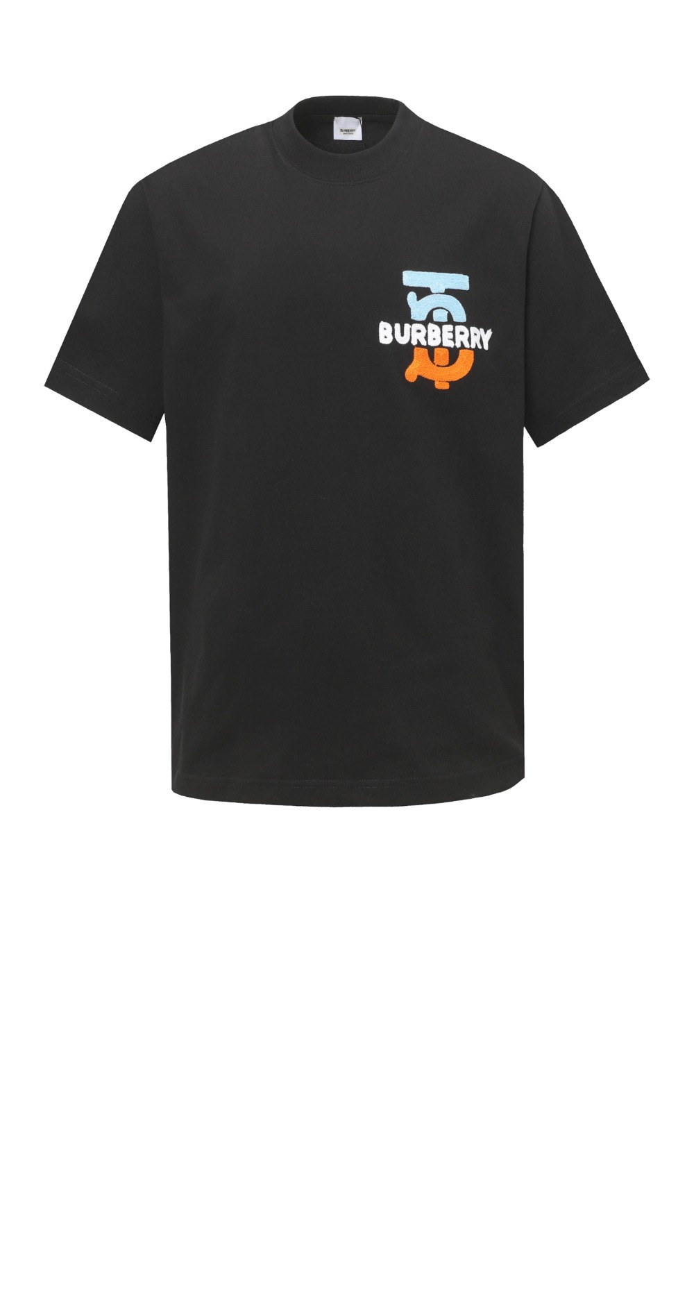 버버리 로고 프린트 반팔