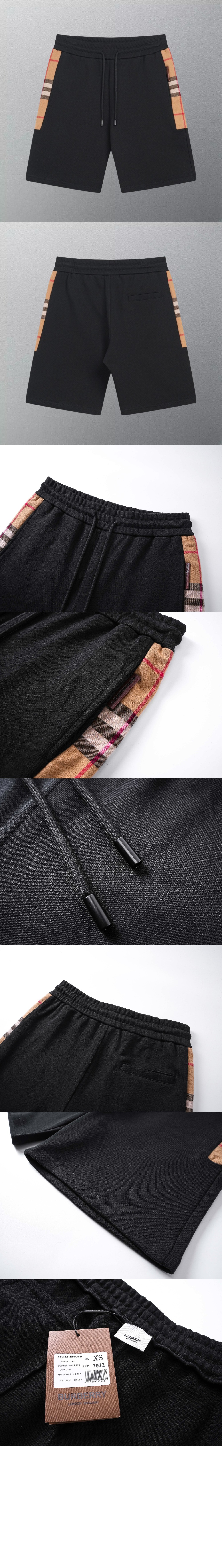 버버리 로고 반바지