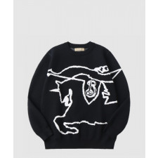 버버리 크루넥 스웨터