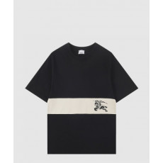 버버리 스트라이프 코튼 티셔츠