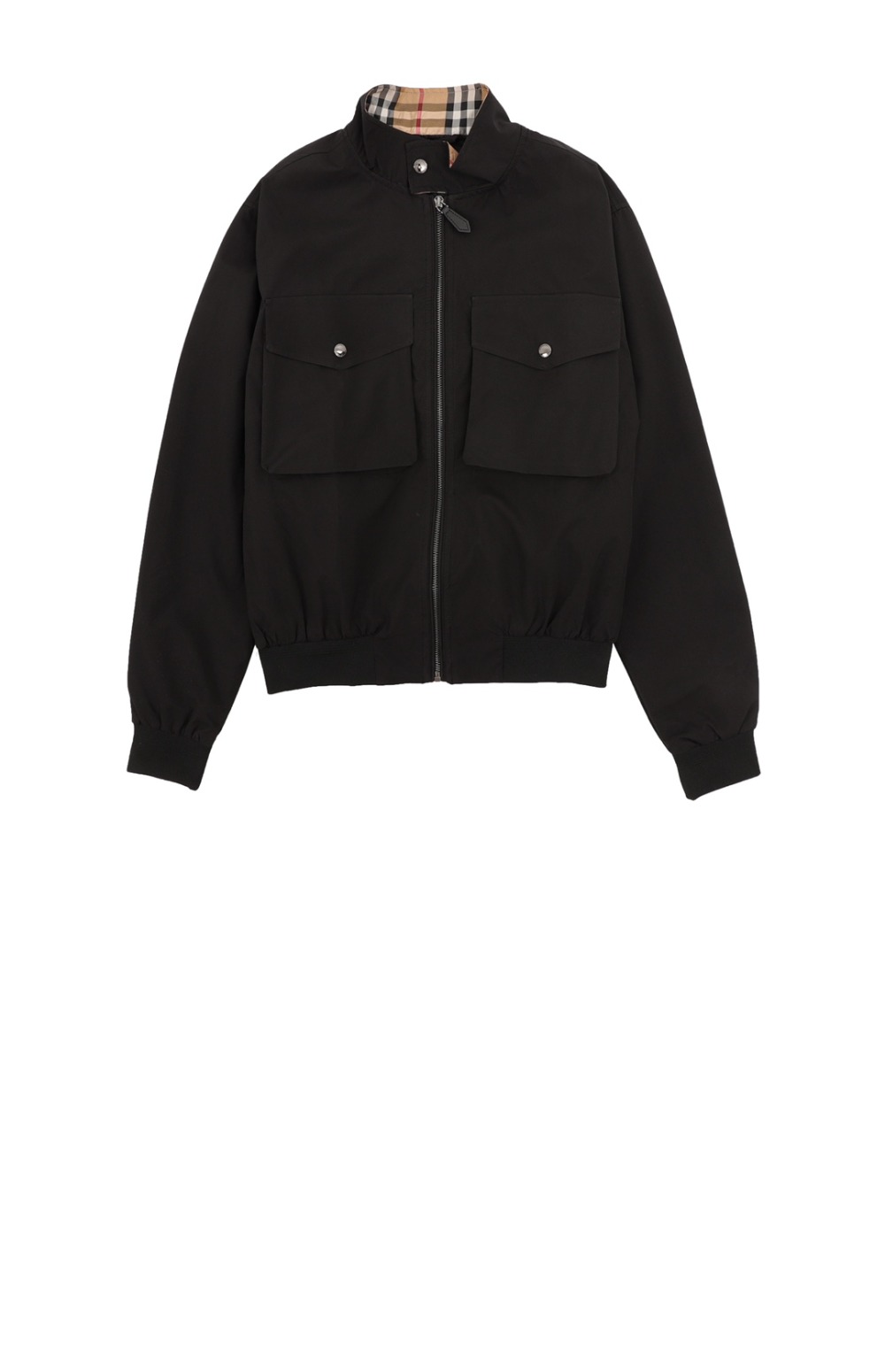 버버리 로고 집업 자켓