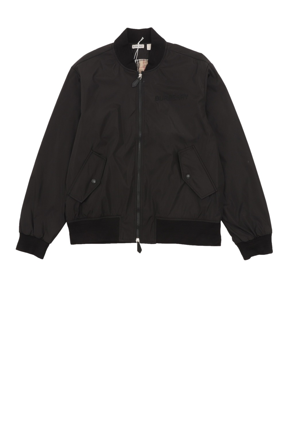 버버리 로고 집업 자켓