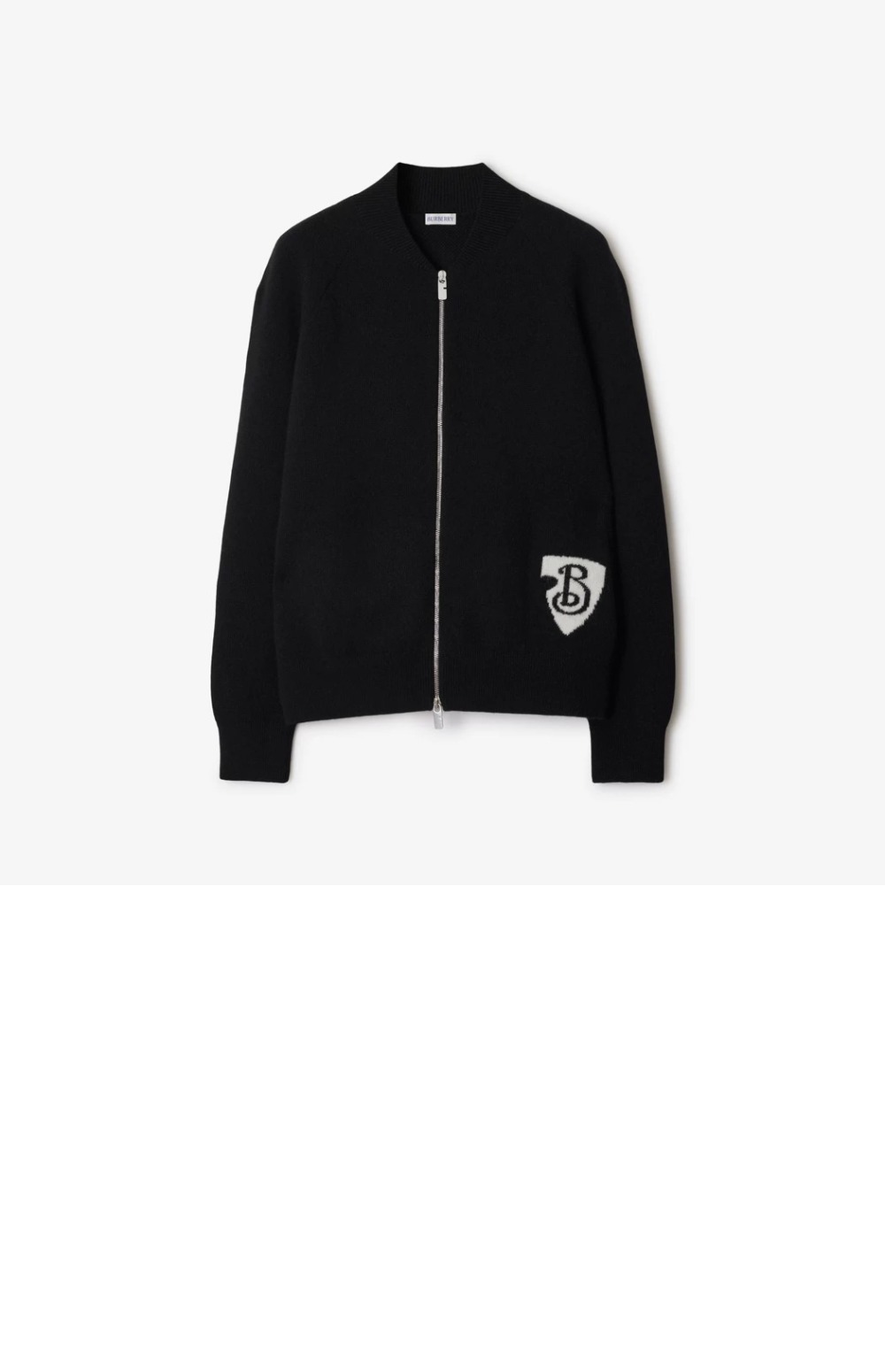 버버리 B 쉴드 울 블렌드 보머 재킷