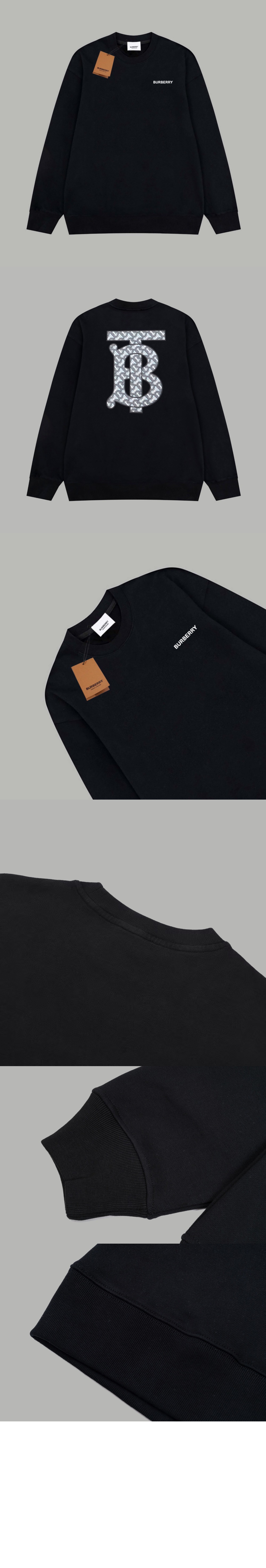 버버리 플라워 코튼 톱