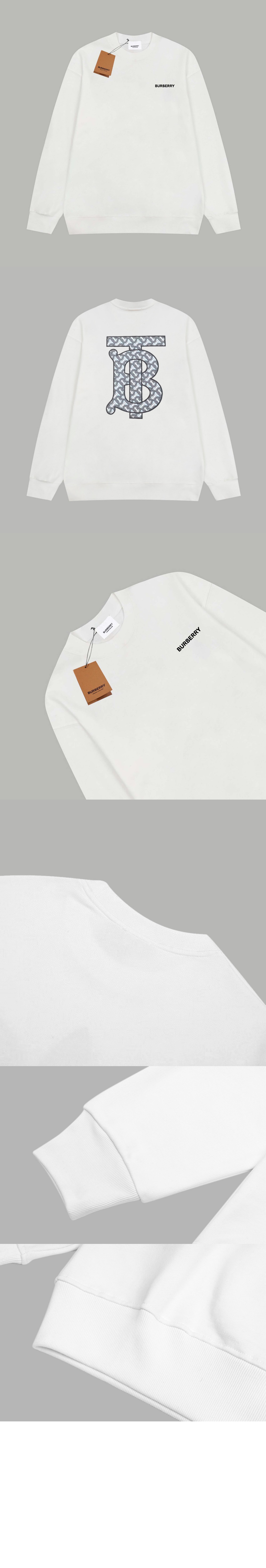 버버리 플라워 코튼 톱