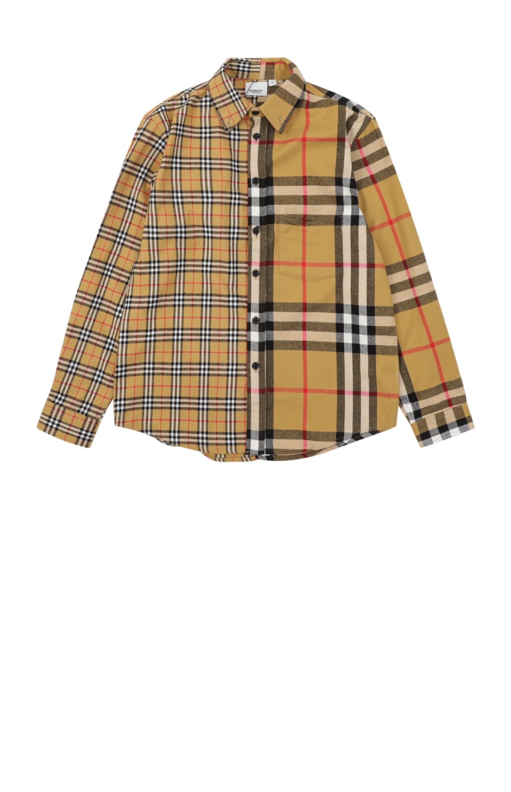 버버리 체크 셔츠