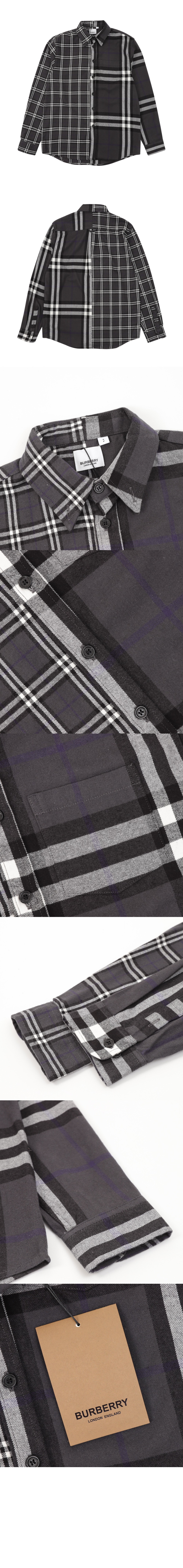 버버리 체크 셔츠