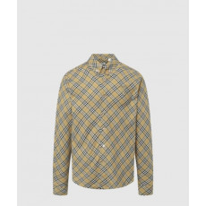 버버리 체크 코튼 셔츠