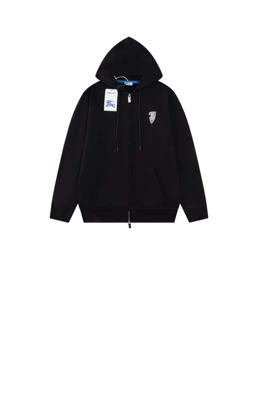 버버리 저지 지프 자켓