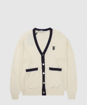 버버리 캐시미어 카디건