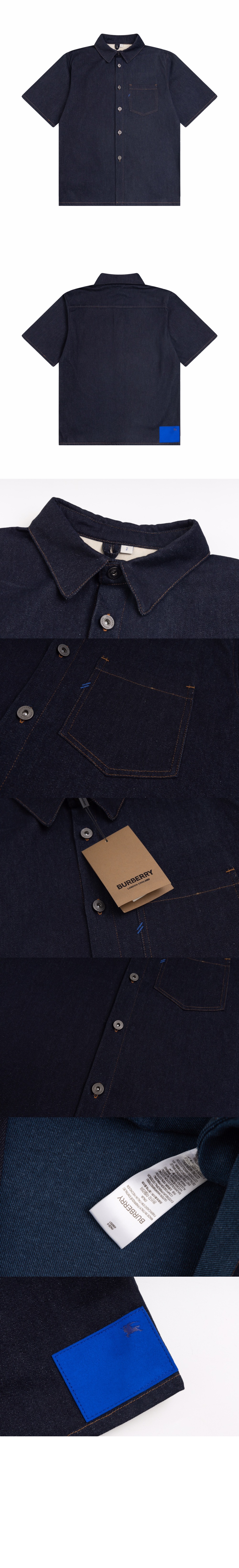 버버리 셔츠 톱