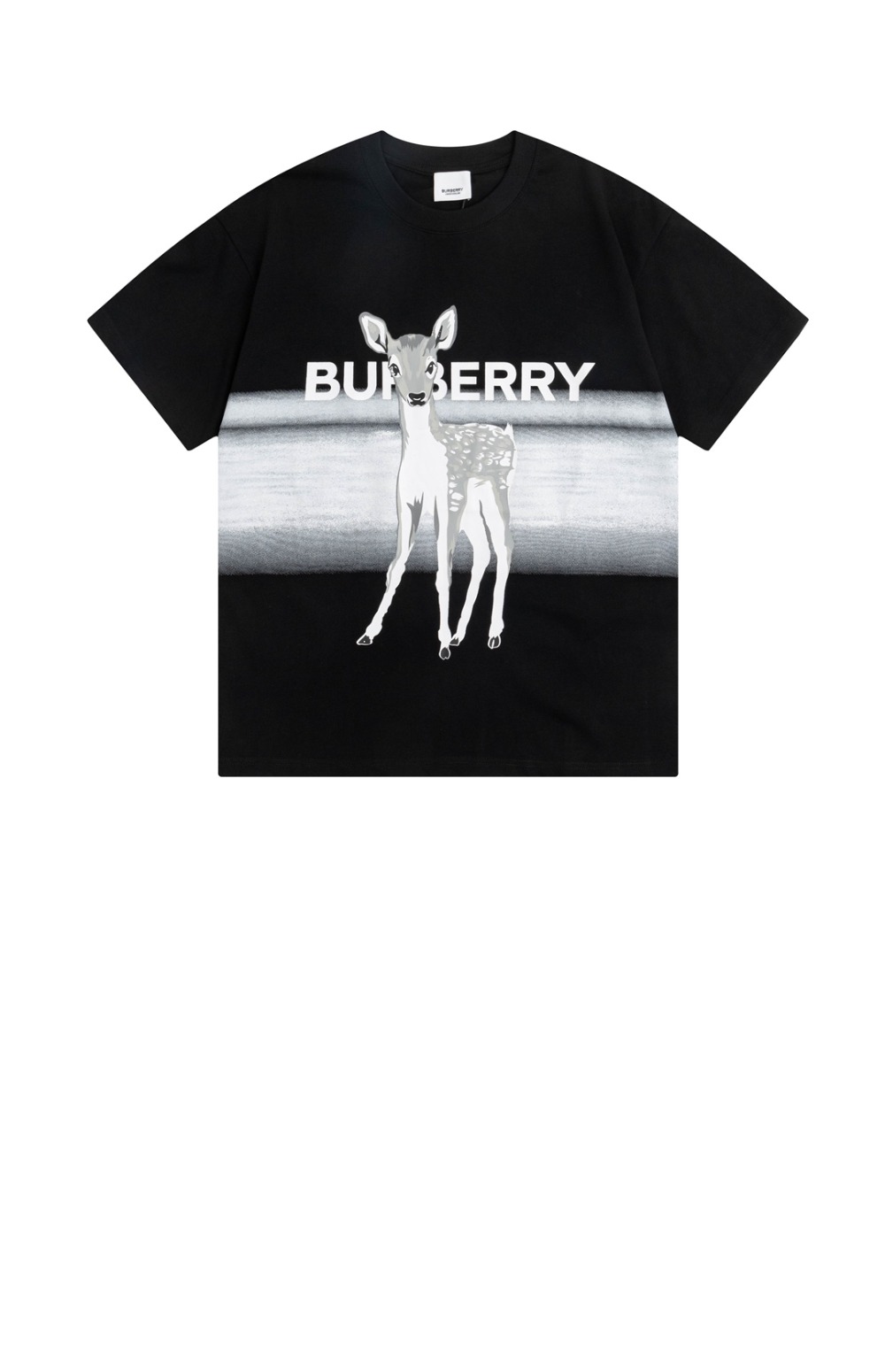 버버리 로고 프린트 반팔