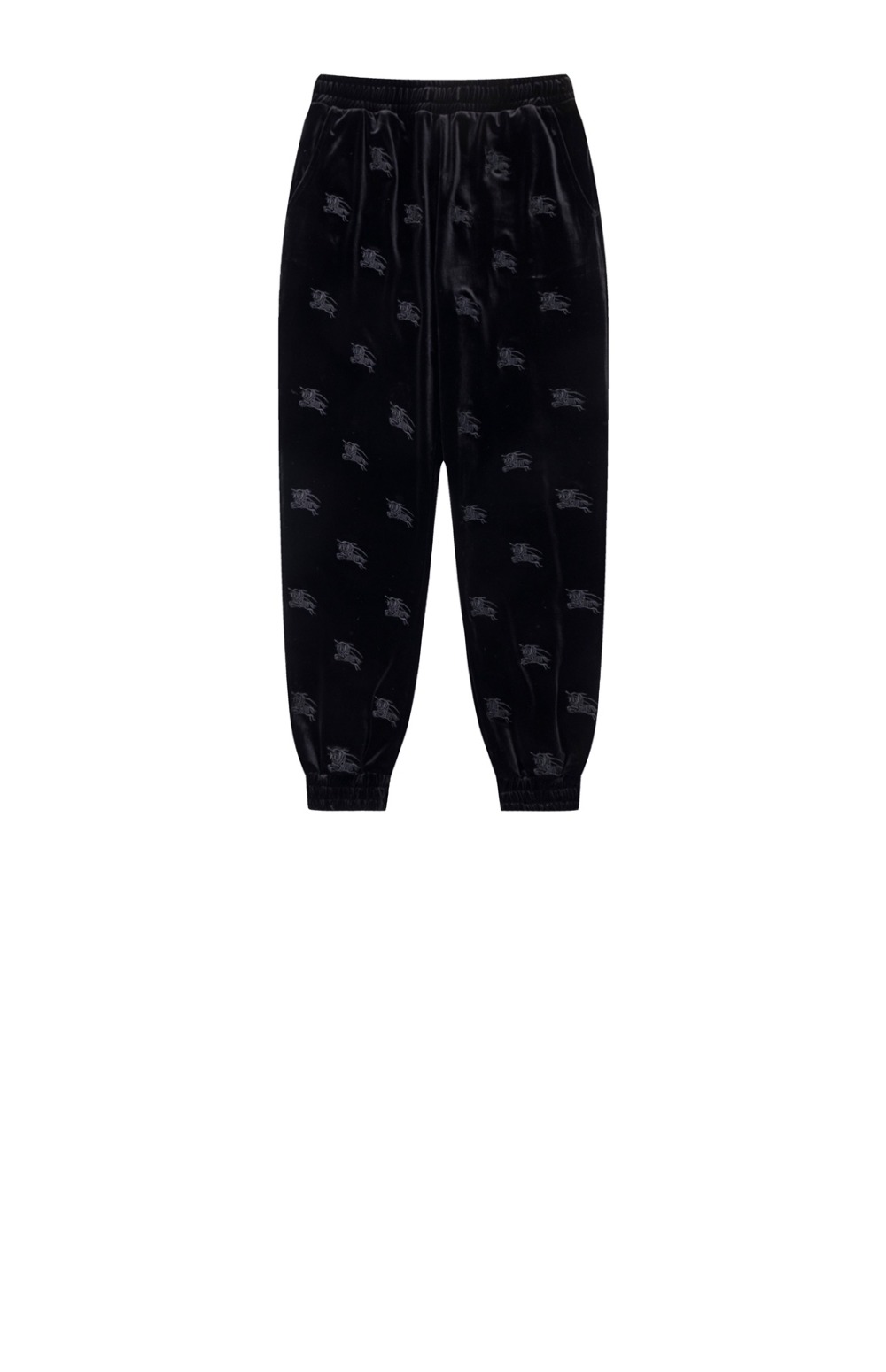 버버리 로고 프린트 팬츠