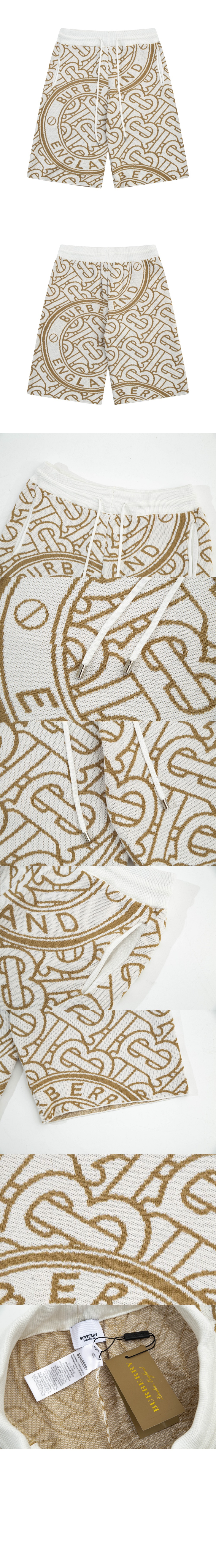 버버리 로고 프린트 니트 톱