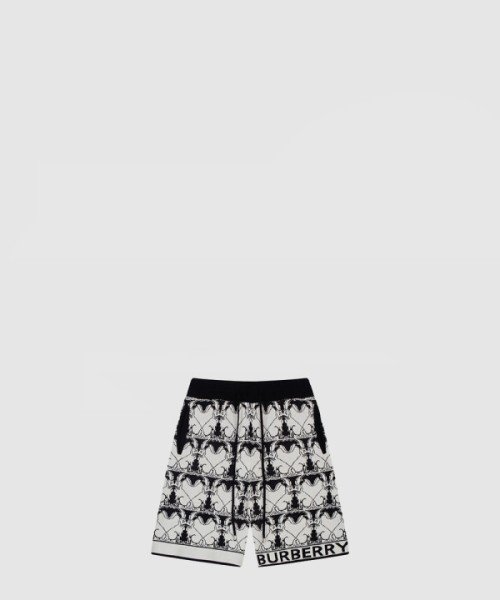 버버리 로고 프린트 니트 톱