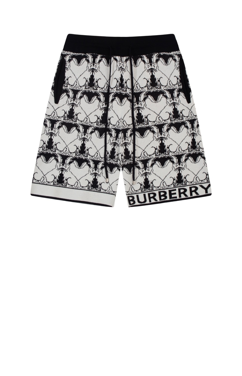 버버리 로고 프린트 니트 톱