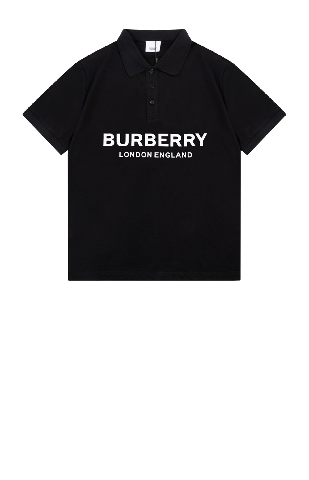 버버리 로고 프린트 반팔