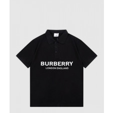 버버리 로고 프린트 반팔