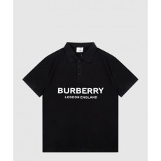 버버리 로고 프린트 반팔
