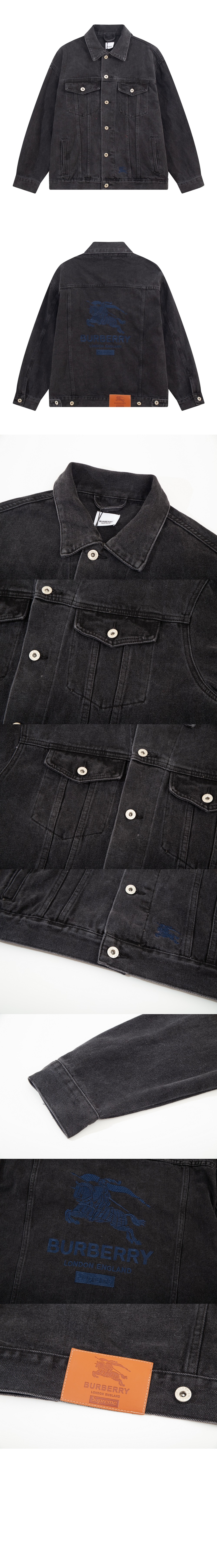 버버리 데님 재킷
