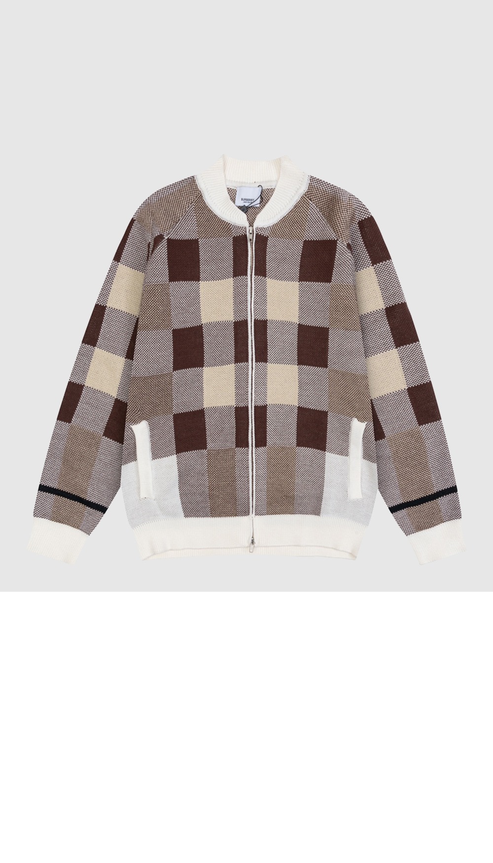 버버리 니트 카디건