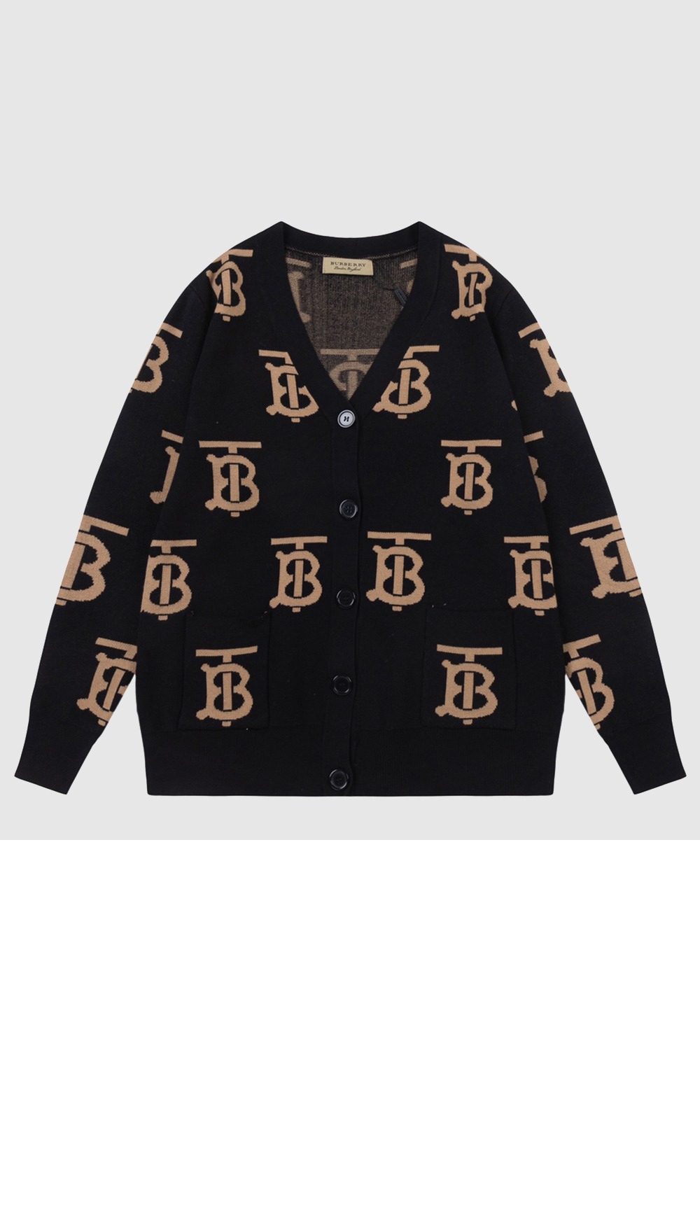 버버리 니트 카디건